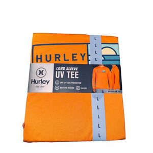 Hurley Orange Long Sleeve UV Tee
